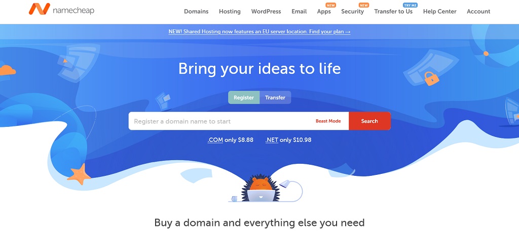 Namecheap Domain Provider